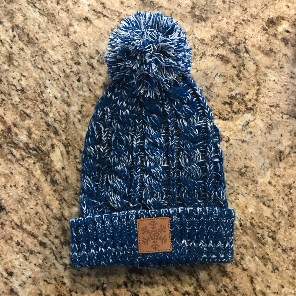 Winter Beanie Hat With Pom